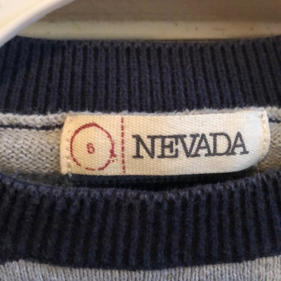 Nevada Boys/ Kids Sweater with Stripes 100% cotton - Picture 2 of 4